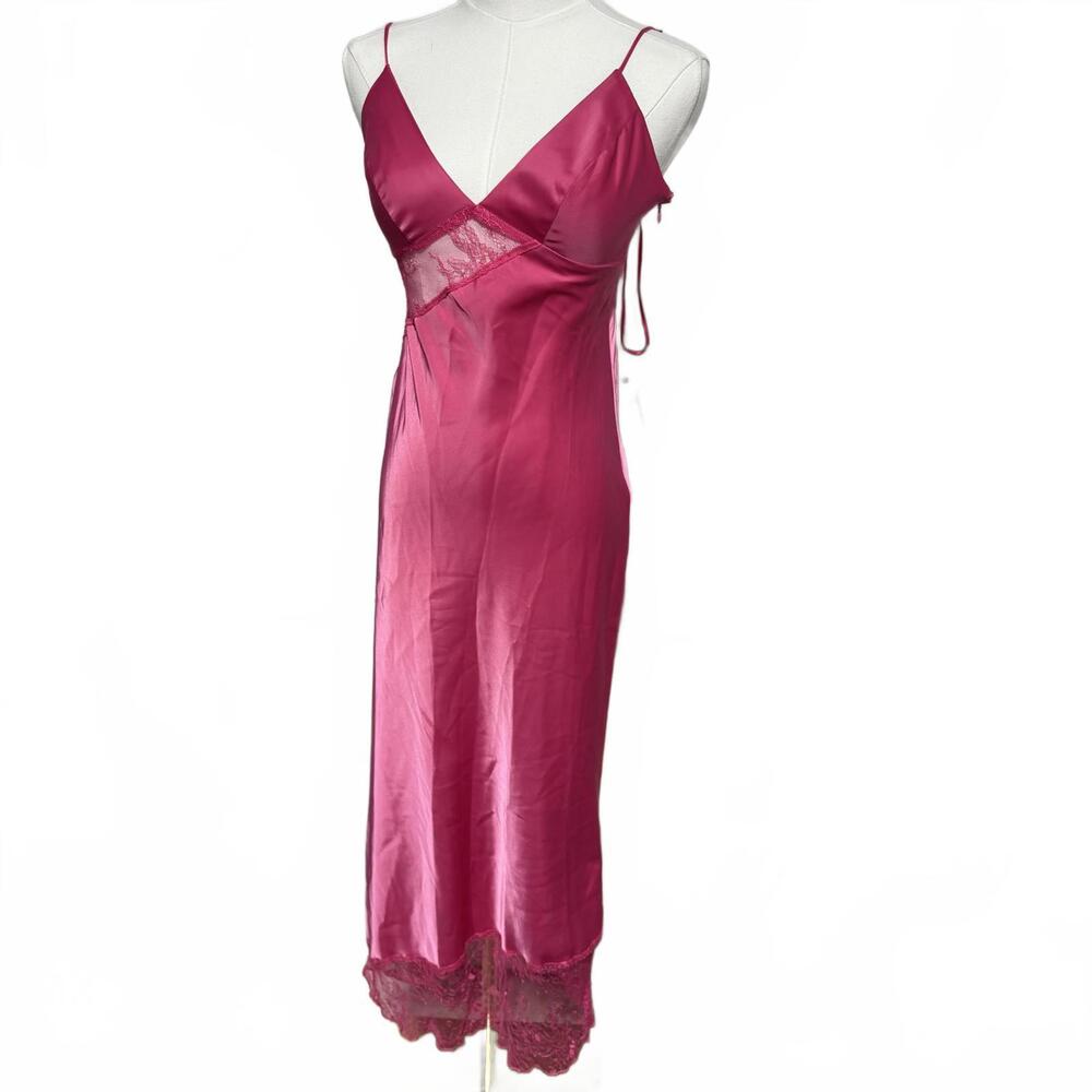 Urban Outfitters Maxi Slip Lace Dress, Size Small, Valentines Day